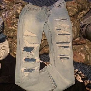 American eagle jeans worn a couple times, size 10